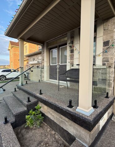 frameless glass railings in Ontario